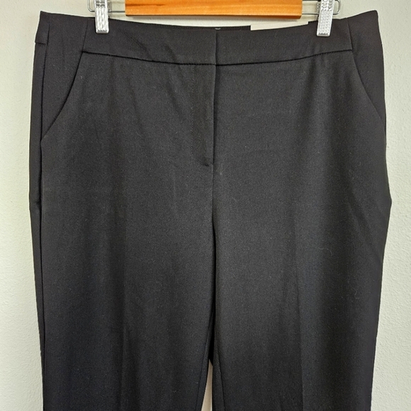 NWT!!! Chicos So Slimming Trousers Dress Pants Size‎ 2R/US 12R Black Stretch - Picture 2 of 9